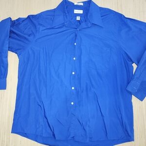 Van Heusen Royal Blue Casual Button Down Shirt